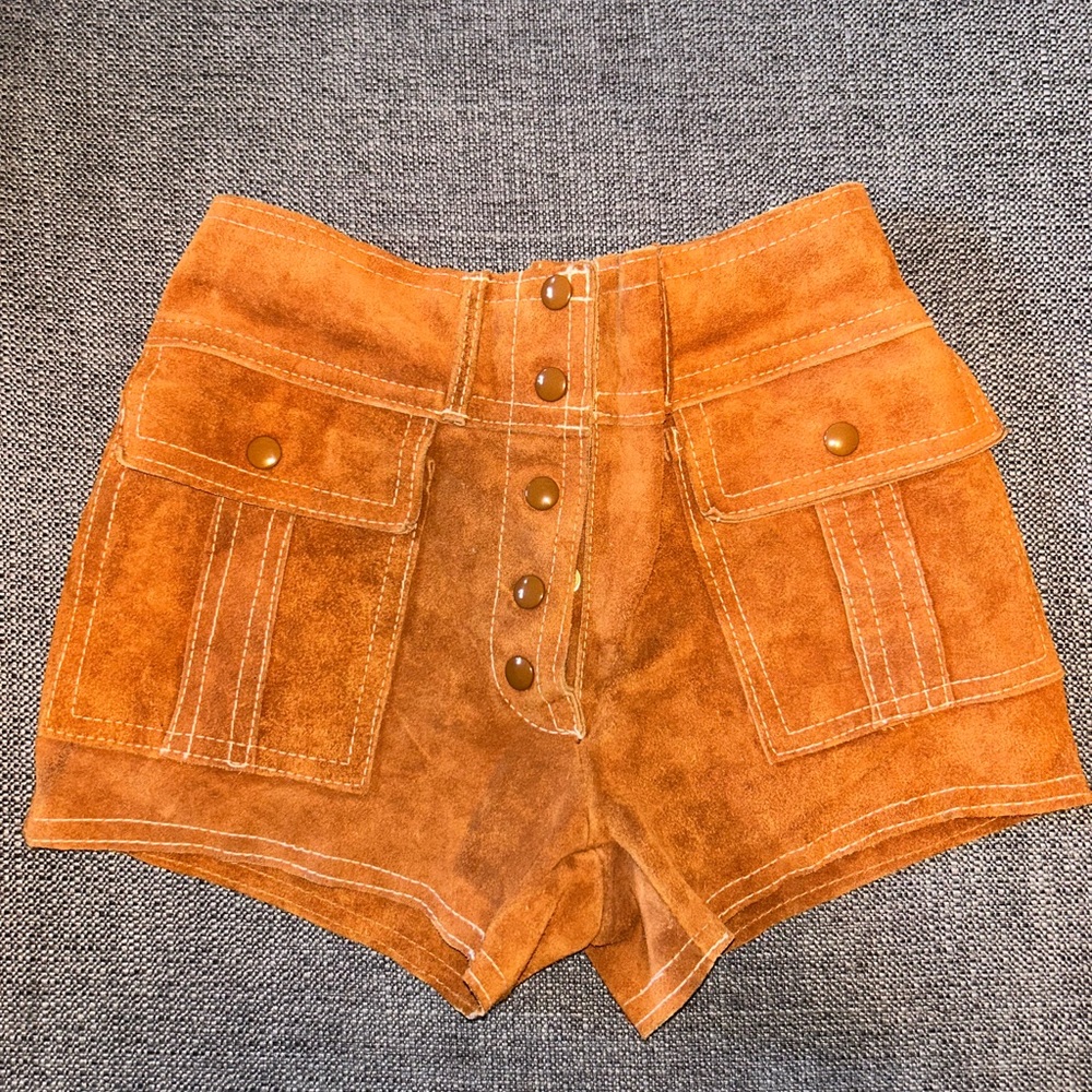 Vintage Gassy Jack Suede Shorts